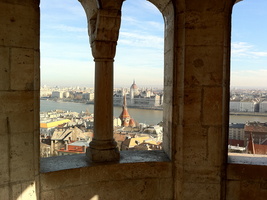 Blick ueber Budapest