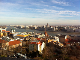Blick ueber Budapest